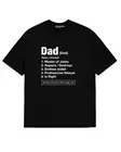 Jack&Jones herr t-shirt Dad Tee svart - T-shirts för herrar - 137278 - 1