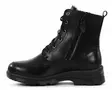 Migant ankelboots i läder med greppsulor L920-56 svart - Stövletter och kängor för damer - 137388 - 2