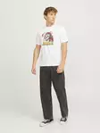 Jack&Jones herr t-shirt Xmas Christmas Skull vit - T-shirts för herrar - 137418 - 3