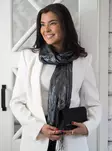 Veniz glittrande partyscarf 62720 svart - Halsdukar för damer - 138318 - 1