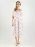 Pieces midi viskos klänning Ankle cloud dancer/romantic - Klänningar och tunikor - 138458 - 1