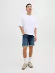 Jack&Jones herrshorts Icon blå denim - Shorts och capribyxor för herrar - 138548 - 2