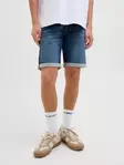 Jack&Jones herrshorts Icon blå denim - Shorts och capribyxor för herrar - 138548 - 1