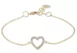 Snö of Sweden Armband Nisi hjärtguld/klar - Armband - 138638 - 1