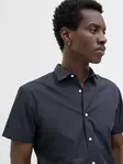 Jack&Jones kortärmad skjorta JJJOE marinblå kavaj - Skjortor för herrar - 138658 - 4