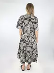 JDY klänning Troya Midi tapioka/svart - Klänningar och tunikor - 138758 - 2