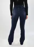 Only vida jeans ONLBLUSH Mid Flared blå svart - Jeans för damer - 139218 - 2
