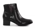 Tamaris damstövletter i äkta läder 25366-45 svart - Tamaris ankelboots - 139378 - 1