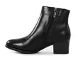 Tamaris damstövletter i äkta läder 25366-45 svart - Tamaris ankelboots - 139378 - 2