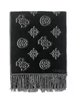 Guess Halsduk AW5451VIS03 BLO svart logotyp - Halsdukar för damer - 140078 - 1