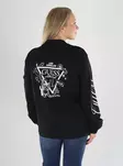 Guess Skjorta V6YI22K4658 JBLK svart - Långärmade tröjor för damer - 141498 - 2