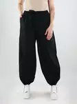 JDY damballongbyxor MW Loose svart - Byxor för damer - 140168 - 1