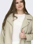 Only Carmakoma damjacka i plus size i konstläder, konstbiker, konstsnöre - Skinnjackor och PU-jackor för damer - 141018 - 4