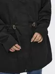 Only Carmakoma damjacka plus size Parka svart - Lätta jackor för damer - 140198 - 5