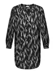 Only Carmakoma plus size tunika Lux Celi svart/ikat - Klänningar och tunikor - 136938 - 1