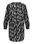Only Carmakoma plus size tunika Lux Celi svart/ikat - Klänningar och tunikor - 136938 - 2