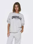 Only damtröja Club ljusgrå - Huvtröjor och sweatshirts - 137668 - 1