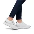 Rieker wedge sneakers för damer N4322-80 vita - Rieker sneakers - 137808 - 5