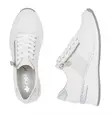 Rieker wedge sneakers för damer N4322-80 vita - Rieker sneakers - 137808 - 3