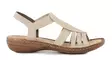 Rieker damsandaler 608C0-62 beige - Rieker sandals - 138188 - 1