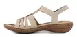 Rieker damsandaler 608C0-62 beige - Rieker sandals - 138188 - 2