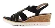 Rieker Remonte damsandaler R6264-00 svart - Rieker sandals - 138168 - 2