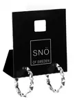 Snö of Sweden Örhängen Aero ring silver - Örhängen - 136708 - 1