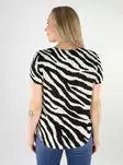 Vero Moda dam t-shirt VMEASY Joy björk/zebra - T-shirts för damer - 138588 - 2