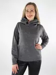 Vila damtröja Off Shoulder mörkgrå - Stickat för damer - 137538 - 2