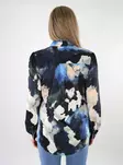 Vila satinskjorta dam navy blazer/lake - Skjortor och blusar för damer - 137678 - 2
