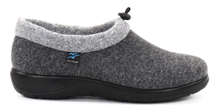 Fly Flot dam tofflor 502 grå - Tofflor för damer - 129618 - 1