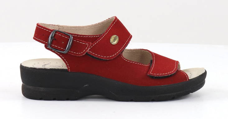 Golden Fit arbetssandaler 696 rosso - Arbetsskor för damer - 127848 - 1
