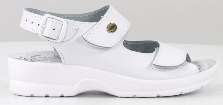 Golden Fit Sandaler 696 vit - Arbetsskor för damer - 127898 - 1