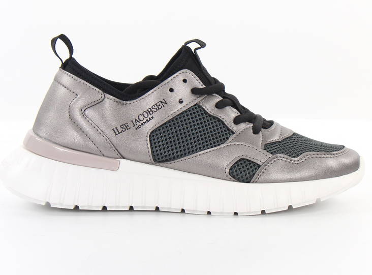 Ilse Jacobsen Sneakers Tulip4090 gunmeta - Sneakers för damer - 126958 - 1