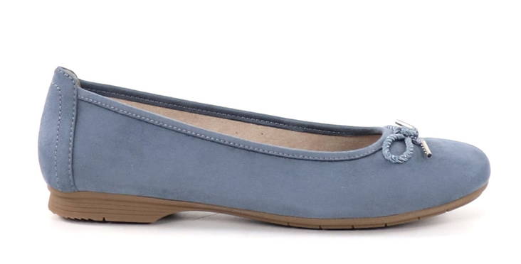 Jana Ballerinas 22164-41 denim - Ballerinaskor - 135268 - 1