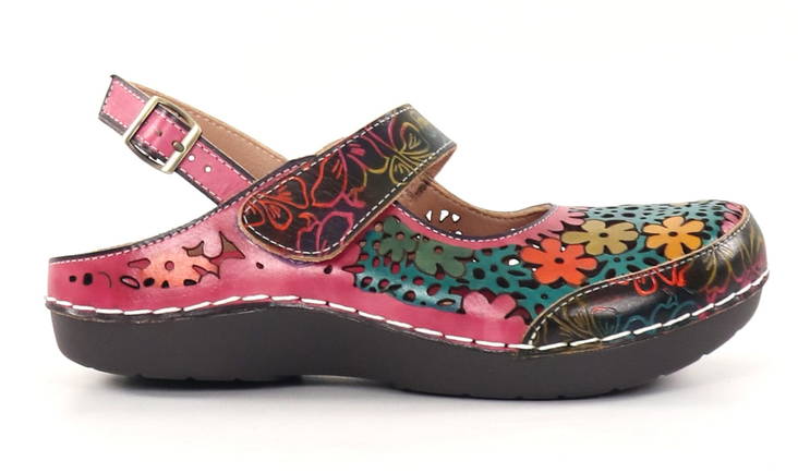 Laura Vita Sandaler Billy 01 fuchsia - Sandaler för damer - 132848 - 1