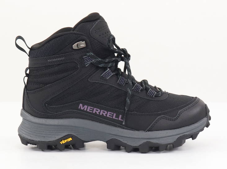 Merrell vattentäta dubbskor för dam, Moab thermo black - Stövletter och kängor för damer - 131378 - 1
