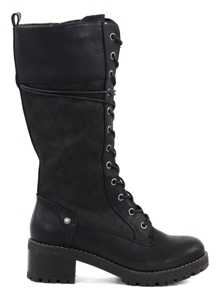 Migant dam stövlar snörning A925-125 svart - Stövlar för damer - 129328 - 1