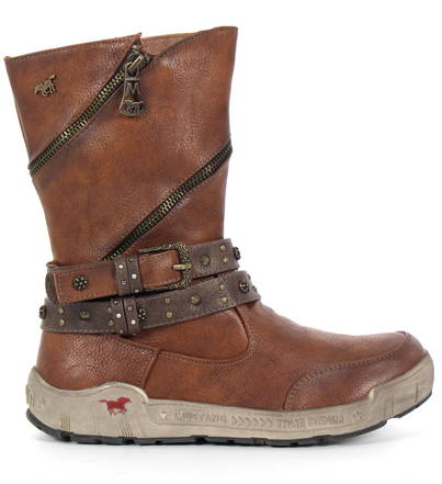 Trendiga skor från Mustang Shoes Stilettoshop.se webbutik Mustang Stövlar 1290 606 22 grå Stilettoshop.se webbutik