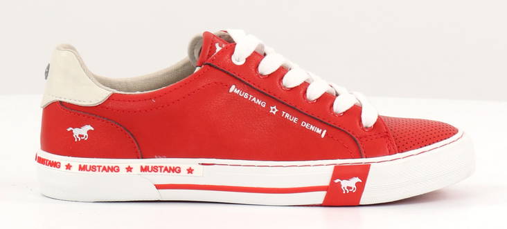 Mustang dam Sneakers 1353-301-5 röd - Sneakers för damer - 130828 - 1