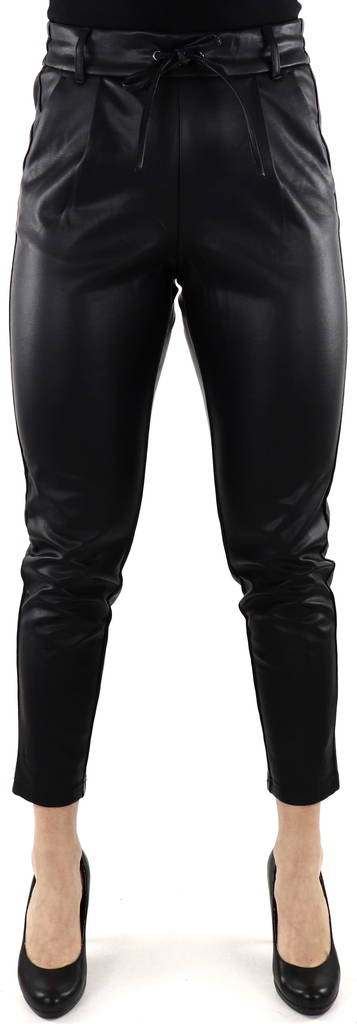 Only Byxor Poptrash easy coated svart - Byxor för damer - 127598 - 1