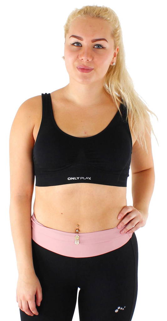 Only Play sömlös sport-bh Mira svart - Sport-bh - 116648 - 1