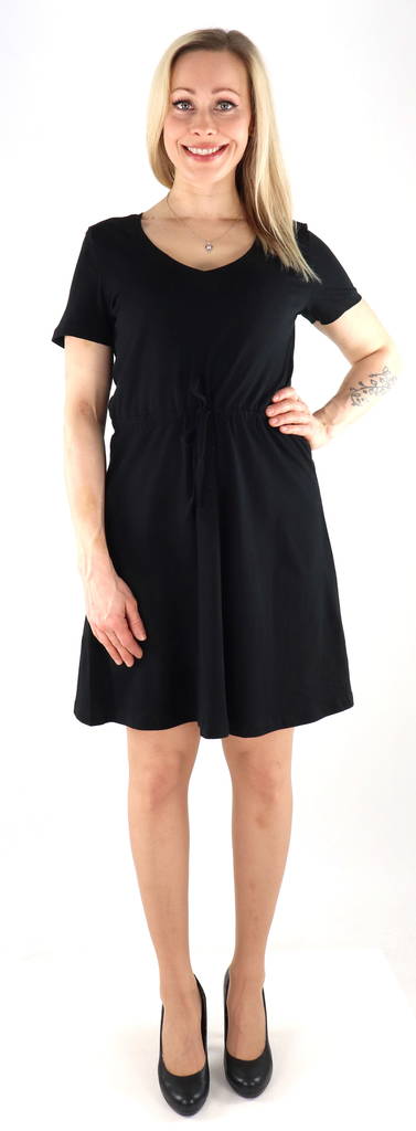 Only women's Dress May v-ringad kort svart - Klänningar och tunikor - 133448 - 1