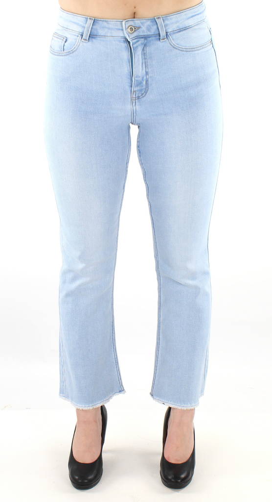 Pieces Jeans Kamelia flared mw ljusblå - Jeans för damer - 126278 - 1