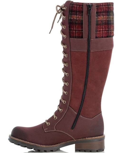 Rieker Stövlar Z0442 36 vinröd Stilettoshop.se webbutik Rieker Stövlar Z0442 36 vinröd Stilettoshop.se webbutik