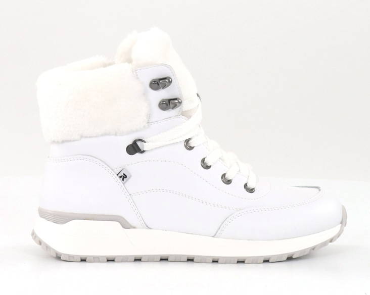 Rieker Ankelboots för kvinnor W0670-80 vit - Rieker ankelboots - 134588 - 1
