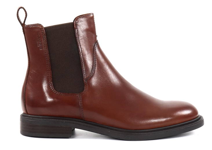 Vagabond bruna dam läder stövletter Amina cognac - Stövletter och kängor för damer - 129778 - 1