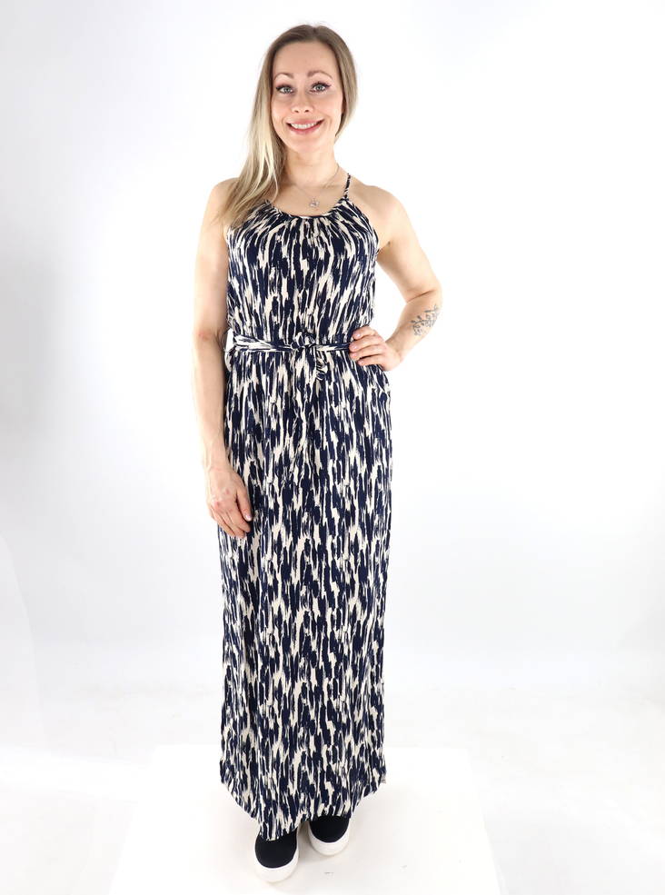 Vero Moda Klänning Lätt maxi björk / marinblå - Klänningar och tunikor - 135448 - 1
