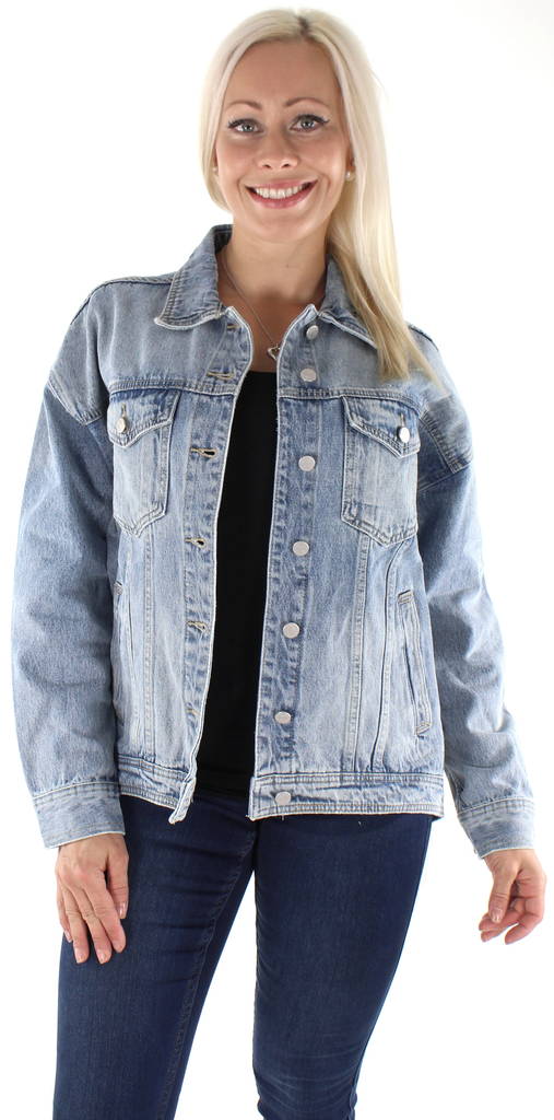 Vila Jeansjacka Lilian blå - Jeansjackor för damer - 126608 - 1