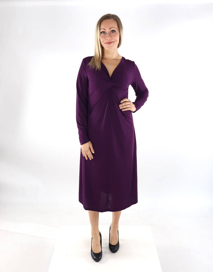 Vila Nayo midiklänning vinterblom - Klänningar och tunikor - 134558 - 1